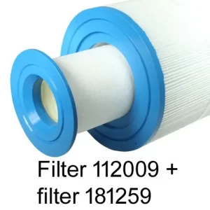 Microfilter 480mm för Sundance spabad