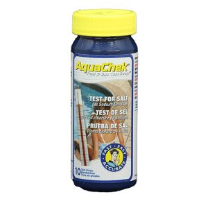 Test strips for bromine salt in hot tubs