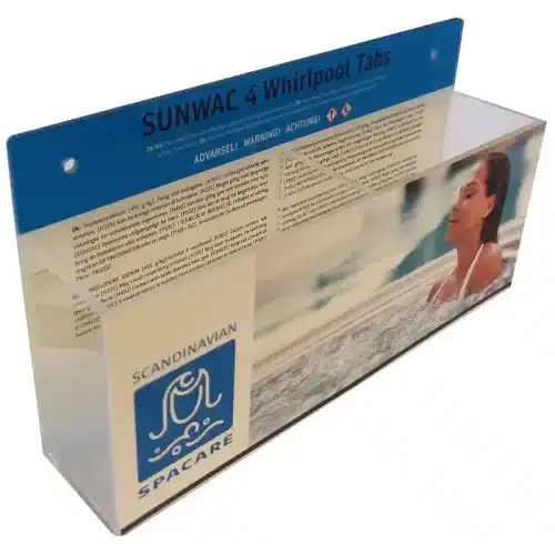 Tabletthållare för SunWac 4 tabletter