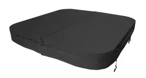 Spalock Svart Polyesterväv