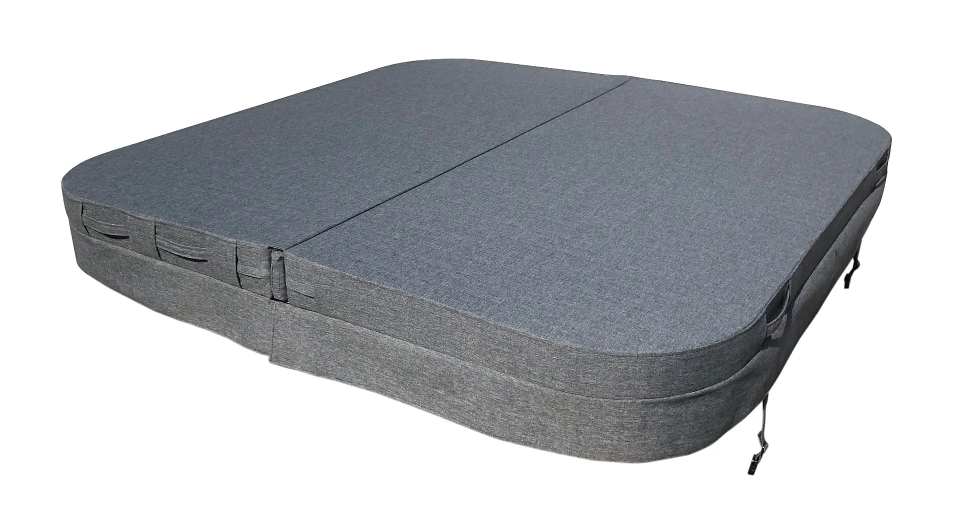 Spalock 210 x 210, R = 15 cm, polyesterväv 1 Spalock Salt & Peppar Polyesterväv