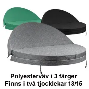 Spalock runt 221 cm, Polyesterväv