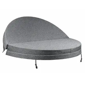 Spalock runt 213 cm, polyesterväv, finns i tre olika färger