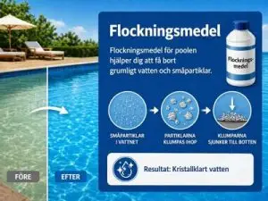Poolkemi - Flockmedel