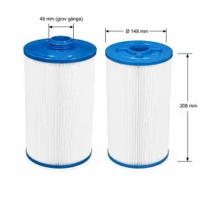 Spafilter Bottendel 2/2 filter för Elite Spa