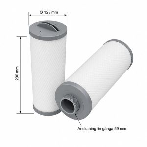Spafilter Viskan V-serien från 2019, Rengöringsfritt