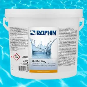 Poolpuck DELPHIN MultiTab 200g, 3 kg