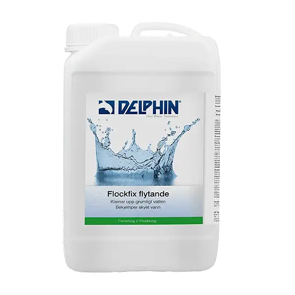 Flockmedel Pool, Delphin Flockfix 3 L 2 Flockmedel Pool, Delphin Flockfix 3 L no blue