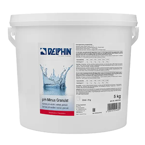Pool pH-Minus Granulat Delphin 5kg 2 Pool pH-Minus Granulat Delphin, 5kg