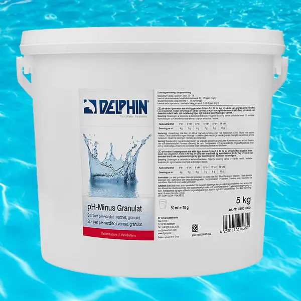 Pool pH-Minus Granulat Delphin 5kg 1 Pool pH-Minus Granulat Delphin 5kg